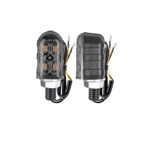 Luz LED de intermitente de 8mm para sustituir bombillas fundidas en motocicletas