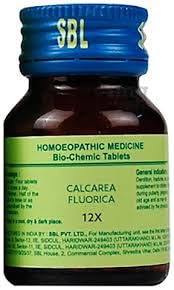 Calcarea Fluor 12X tablets (SBL) | 25gm X 3 | S&S
