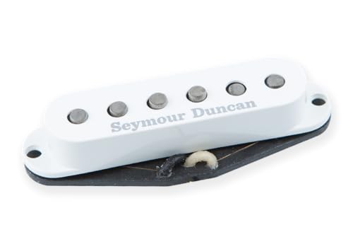 Seymour Duncan Scooped Strat Middle RWRP Blanc micro simple bobinage