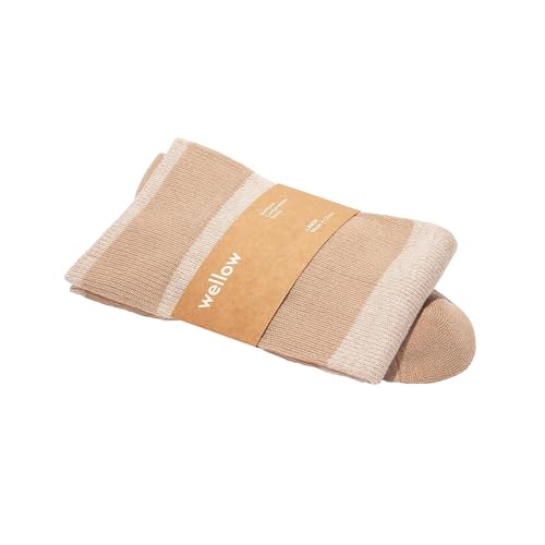 Image of Wellow Wide Calf Knee High Compression Socks 18-25 mmHg