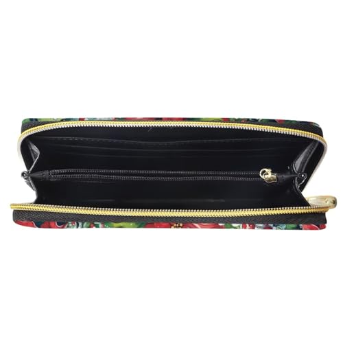 FOR U DESIGNS Polka Dot Women Wallet Pu Leather Pouch Fashion Zipper Purse for Gift4