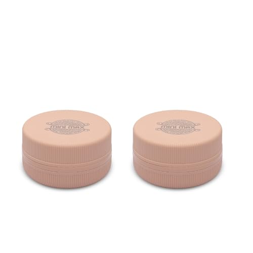 Image of JAYPEE Mini Max Lunch Box for School Kids, Office, Ideal for Snacks, Meal,Gift, Keeps Food Hot & Fresh Insulated Stainless Steel Inner with Plastic Dish Inside, 415 ml Each Pack of 2, Peach