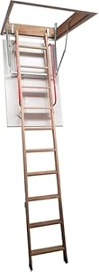 BPS Deluxe Holz-Dachbodenleiter 1300x700mm