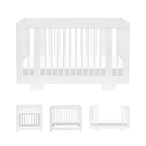 Image of Babyletto Yuzu 8-in-1 Convertible All-Stages® Crib - Conversion Kits for Bassinet, Midi Baby Crib to Toddler Bed, Daybed, Full-Size Crib & Baby Bed - Portable & Adjustable - GREENGUARD Gold Certified