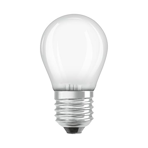 OSRAM LED Superstar Classic P / LED-lampa i droppform med E27-bas/dimbar/ersättning för 40 W/matt/varmvit - 2700 Kelvin/6-pack