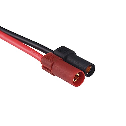 Cable de carga XT150 a Banana 4mm de 10 pulgadas miniatura 4