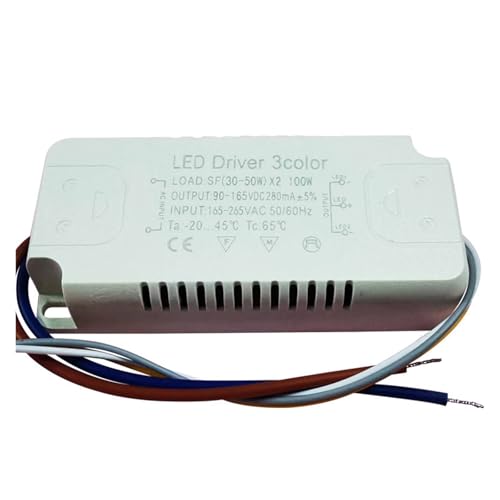 Plafonnier externe bicolore transformé grâce au pilote de gradation 100W