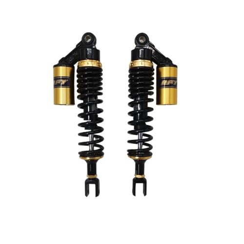 Amortisseur moto arrière 360mm ressort 8mm pour suspension CBX1000 CB900F jaune