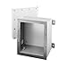 Hoffman A24D208 Type 9 Enclosure, Steel, 24.00" x 20.00" x 8.00", Gray