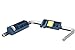 Bostitch Office Konnect 12-Piece Desktop Organizer Kit, Includes Cable Management Rails, Power Hub, Charging Phone Dock, Tape Dispenser, Sticky Notes, Storage Bins, Blue (KT-CKIT3-BLUE)