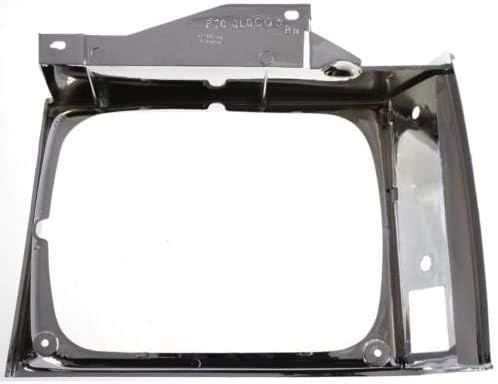 I-MATCH AUTO PARTS Right Passenger Side Headlight Door Bezel Replacement For 1982-1990 Chevy S10 & Blazer, GMC Sonoma GMC S15 Jimmy 15591586 GM2513121