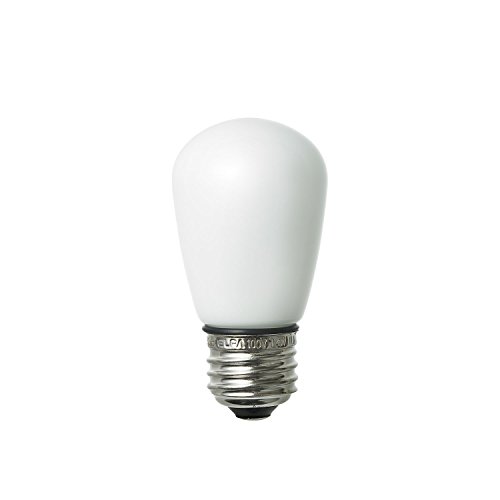 ELPA �h���^LED�����d�� �T�C�����` �������a26mm �d���F LDS1L-G-GWP901
