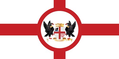 Drapeau Large Perth grand format extérieur pavillon croix rouge