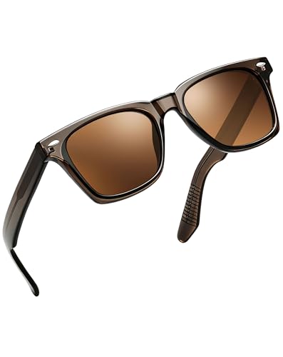 Image of Joopin Square Sunglasses Polarized UV Protection, Trendy Acetate Sun Glasses for Men Women Driving Beach