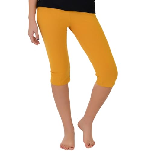 Image of STRETCH IS COMFORT Women's Ultra Buttery Smooth Cotton Leggings, Knee Length Leggings or Shorts | Small to 5X