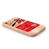 Material: Madera, Tamaño: 1,5 x 15 x 27 cm (alto x ancho x profundo), Peso: 0,47 kg, Ideal para cortar carne y verdura con total comodidad en la cocina., La medida del tamaño es aproximado.