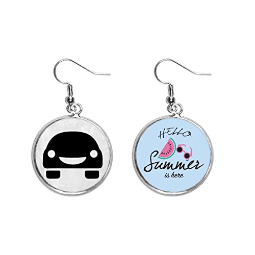 Pendientes de sandía para verano: pendientes divertidos de arcilla para lucir en la playa