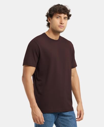 Image of Jockey 2714 Men Super Combed Cotton Rich Round Neck Half Sleeve T-Shirt
