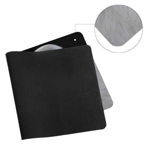 Mouse Pad Grande Estilo Lobo Blanco con Ojos Verdes miniatura 7