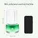 Underwear Washing Machine | Portable 1L Rechargeable Mini Washer Deep Cleaning of Underwear, Baby Small Clothes, Socks | Lightweight and Compact for Apartment, Dorm, Hotel, Travel (Green)