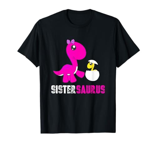 Hermana dinosaurio hermana Camiseta