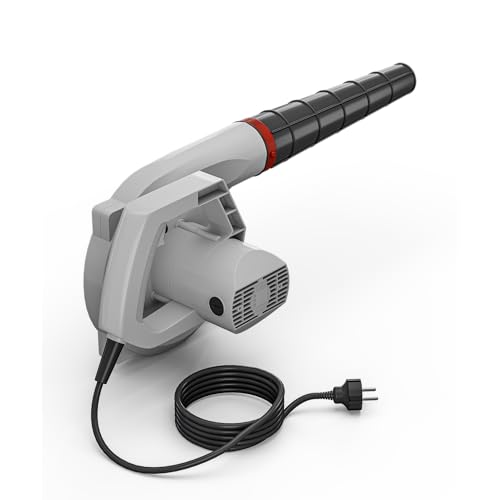 Image of BUILDSKILL 620W Air Blower Machine | 16000 RPM 1.5 kg Heavy Duty Copper Armature Air Blower with Variable Speed | Air Flow of 3.7 m3 /min | Suitable for Large & Small Areas | 3 Meter Long Wire - Grey