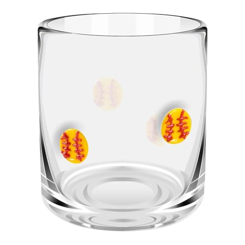 Sel Natural Softball Icon Glasses 14oz Aesthetic Icon Juice Glass Cup