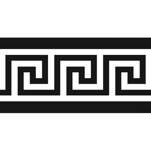 funlife Autocollants de bordure de papier peint, bordures de plafond autocollantes, plinthes murales, ligne de taille pour décoration d'intérieur, 10 x 200...