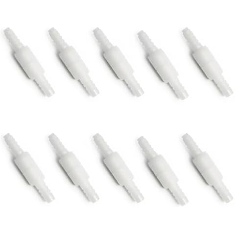 10pcs Avoid Tangles Oxygen Tubing Connector, 360° Rotation Oxygen Cannula Connector, Tubing Swivel Connector O2 Connector Cover