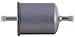 PG Fuel Filter PF4777 | Fits 2007-83 Various Models of Nissan, INFINITI, Mercury, Isuzu