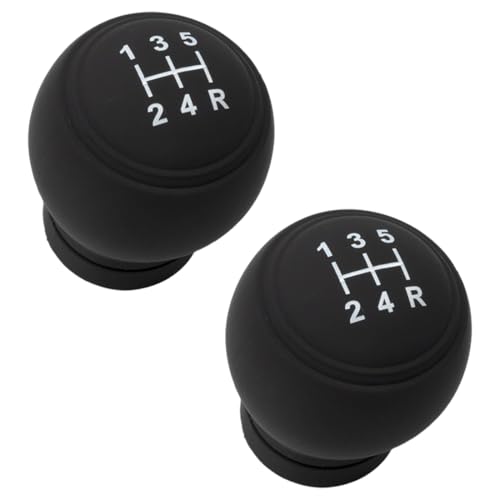 OUDQFCJ Funda Pomo Cambios Marcha Coche Antideslizante Gris,5 Marchas Palanca de Velocidad de Coche,Funda Pomo Palanca de Cambios,Pomo Palanca de Cambios Universal,Funda Palanca Cambio de Marchas