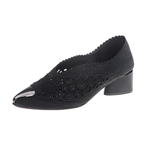 lilaBelle]Summer Women's High Heels, 【Pointed Toe】 Design with 【Hollow Flower Patterns】 and s, Perfect for Daily Life