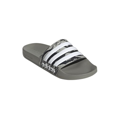 Image of adidas Mens Adilette Shower Arsenal Slides Casual Sandals Casual - Red