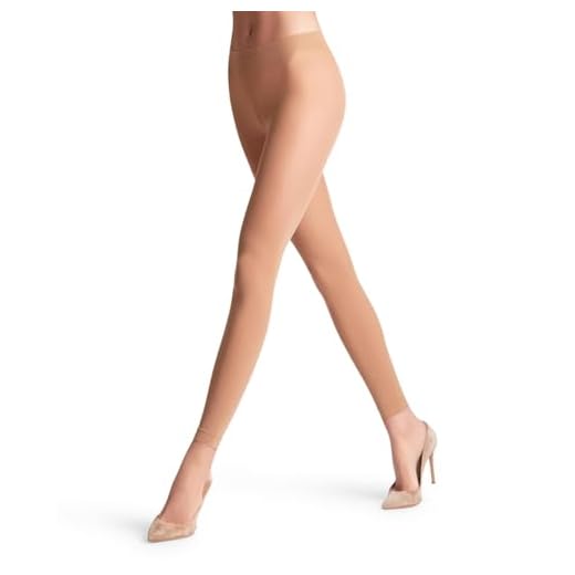 FALKE Damen Leggings Matt Deluxe, Synthetik, 1 Stück, Beige (Powder 4069), L