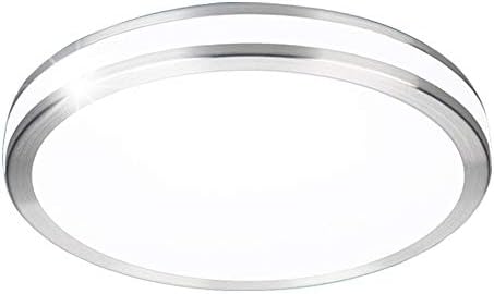 ZHMA 32W LED Ceiling Light, Waterproof IP44, 33cm, Cool White 6000K, 2600lm, 200W Incandescent Bulb Replacement, Non-dimmable, Used in bathrooms, Kitchens, corridors, recessed Ceiling Lights.