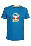  Elkline T-Shirt Teeins, Kids, Größe 128/134, Mykonos (Blau)