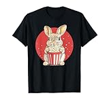 Rabbit Popcorn Lovers Cute Bunny Fun