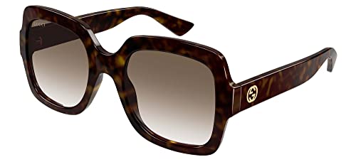 Gucci GG1337S Havana/Brown Shaded 54/22/140 women Sunglasses