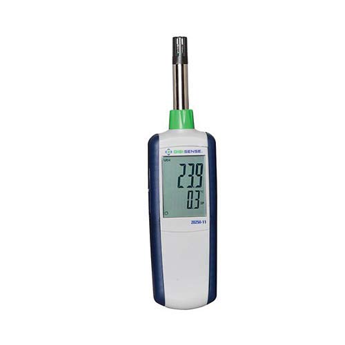 Digi-Sense 20250-11 Thermohygrometer, 0 to 100 RH Range, -22 to 212° F, 0.1% RH Resolution, NIST Traceable Calibration