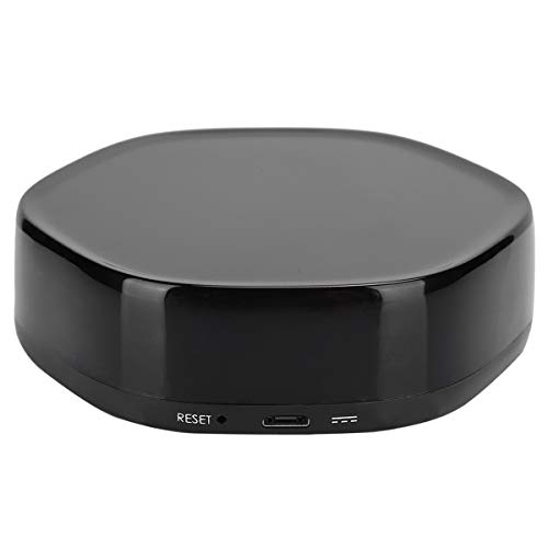 Queen.Y Smart WIFI IR Infrared Voice Control Remote Controller Universal Remote Controller Blaster Hub for Home Appliances Compatible with Alexa and Google Home