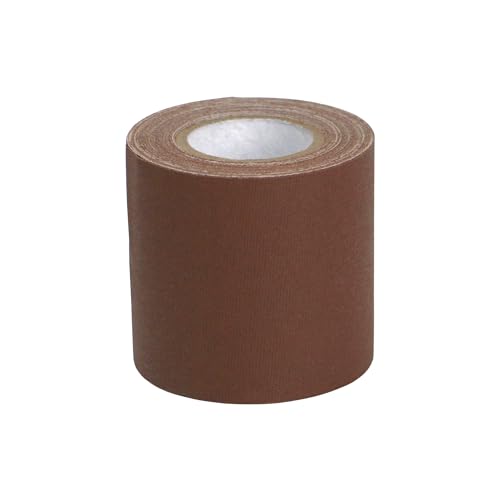 J.V. Converting JVCC Patch & Repair Tape for Leather and Vinyl Surfaces Gaffers Tape, (Repair-1), 2 in. (48mm Actual) x 15 ft. (Brown)