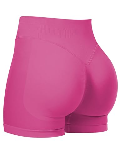 Short d'entraînement yoga femme taille haute vêtement de sport sans couture gym