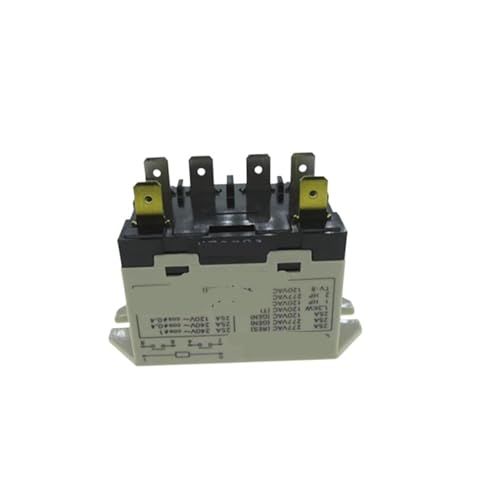 Relé G7L-2A-TUB de 200 a 240V CA y 25A con un diseño robusto de 6 pines para control industrial