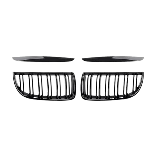Parrilla delantera de doble listón para coche Sedan Wagon E90 320i de 2004 a 2007