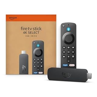 Amazon Fire TV Stick 4K Select (newest model), start streaming in 4K, hundreds of thousands of movies and shows, and free & live TV