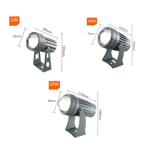Éclairage de sol étanche IP66 pour illuminer les façades d'hôtels