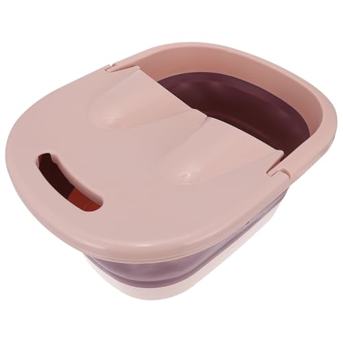 Bassin pliable pieds TEHAUX en plastique léger pour pédiluve