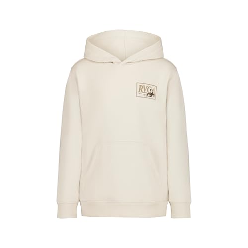 Image of RVCA Boys' Graphic Logo Pullover Fleece Hoodie Sweatshirt