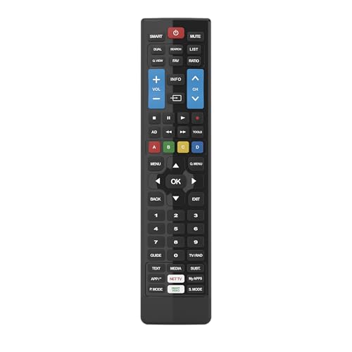 Ampia compatibilità senza bisogno di codici – Funziona direttamente con la tua TV LG o Samsung, senza necessità di configurazione.