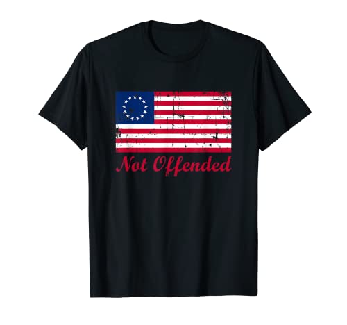 Chemise drapeau Betsy Ross, cadeau non offensé T-Shirt